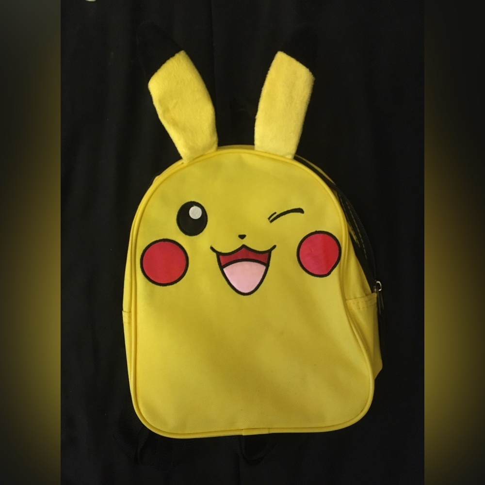 Small Pikachu Backpack with Poseable Ears
